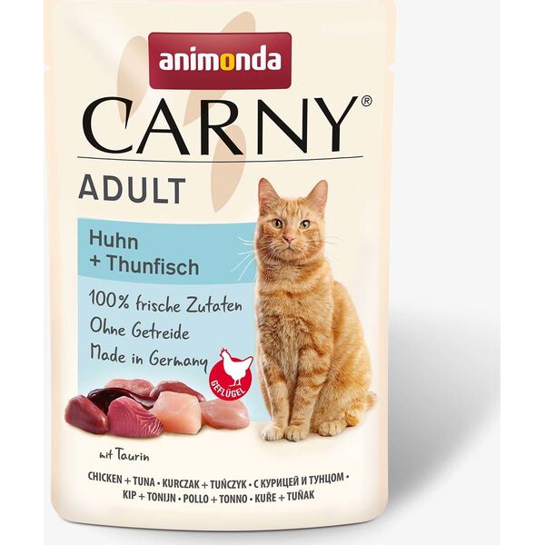 Animonda ANIMONDA KOT 85g CARNY KURCZAK TUŃCZYK    saszetka  /12