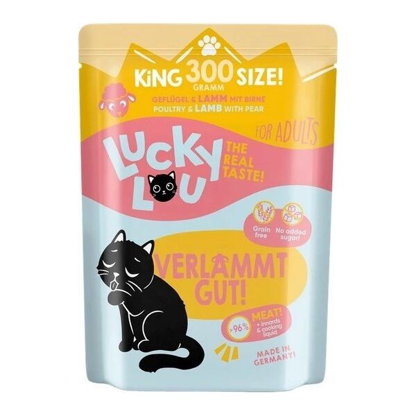 Lucky Lou Lucky Lou Lifestage Adult Drób i jagnięcina saszetka 300g