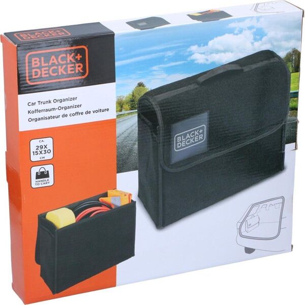 Victoria Sport ORGANIZER SCHOWEK TORBA SAMOCHODOWA 35X15,5X31,5cm BLACK + DECKER