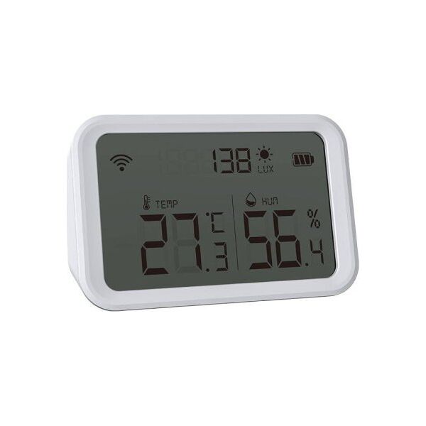 Neo Czujnik Temperatury i Wilgotności NEO NAS-TH02W z wyświeltlaczem Wi-Fi TUYA