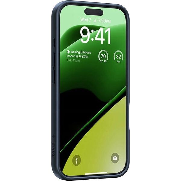 Torras Etui Torras Ostand Pro dla iPhone 16 Plus (Czarne)