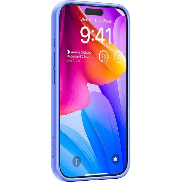 Torras Etui Torras Ostand Pro dla iPhone 16 (Niebieskie)