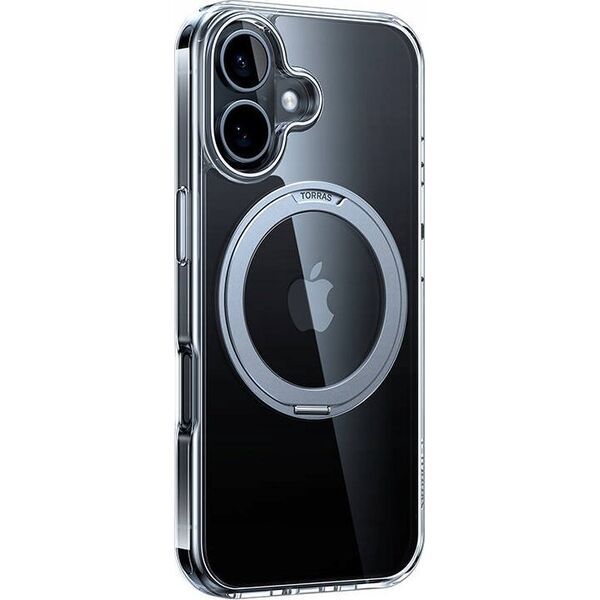 Torras Etui Torras Ostand Pro dla iPhone 16 Plus (Przeźroczyste)