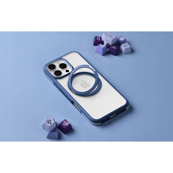 Torras Etui Torras Ostand R Fusion Series do iPhone 16 Pro (niebieskie)
