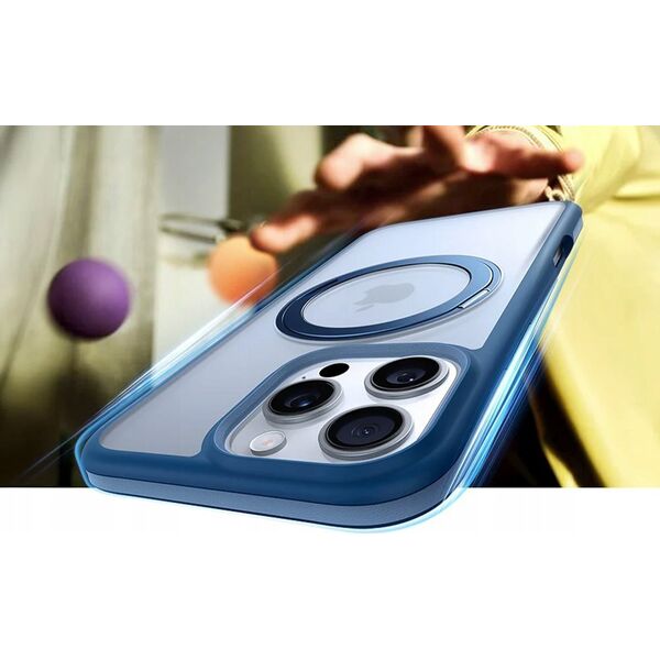 Torras Etui Torras Ostand R Fusion Series do iPhone 16 Pro (niebieskie)