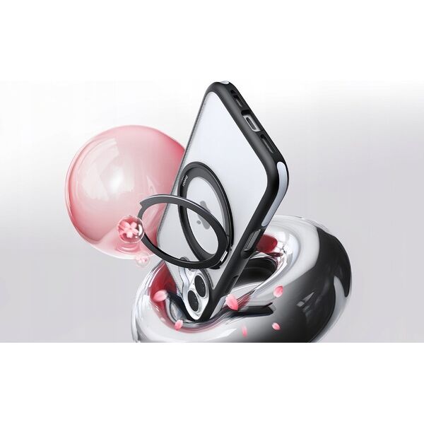 Torras Etui Torras Ostand R Fusion dla iPhone 16 (Czarne)