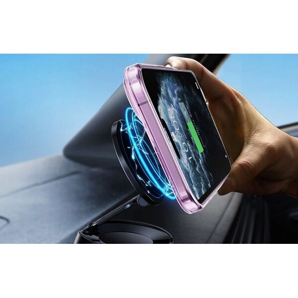 Torras Etui Torras Pstand Series do iPhone 16 Plus (transparentne)