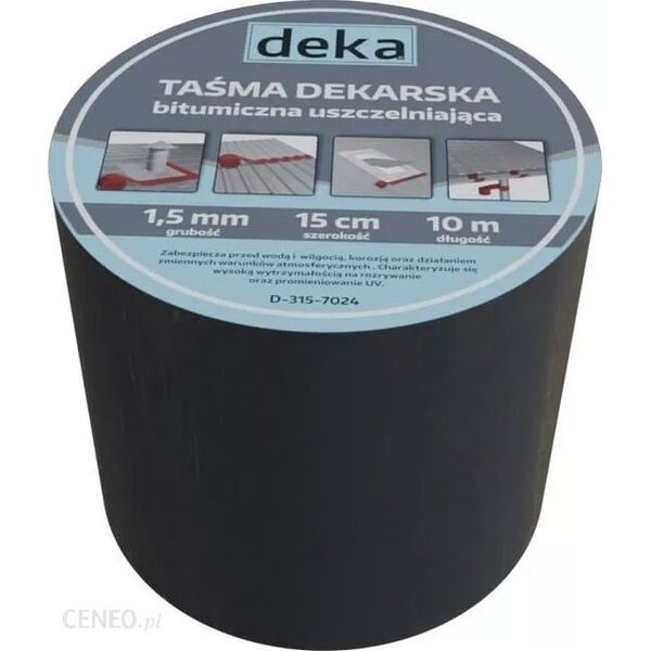 Deka TAÅMA USZCZELNIAJÄCA DEKARSKA ALUBUTYL 15CM*10MB BRÄZOWY