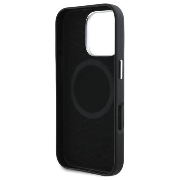 BMW BMW BMHMP16L23PMWK iPhone 16 Pro 6.3" czarny/black hardcase M Smooth Full Wrapped Metal MagSafe