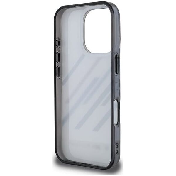 BMW BMW BMHCP16X23HTRAG iPhone 16 Pro Max 6.9" szary/grey hardcase Motosport IML Random Stripes
