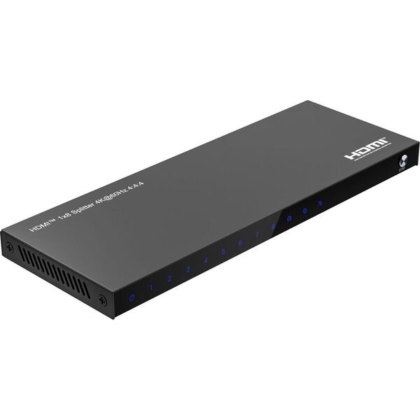 MicroConnect HDMI 4K Splitter 1x 8 Support