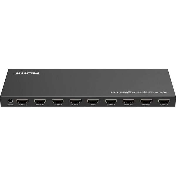 MicroConnect HDMI 4K Splitter 1x 8 Support