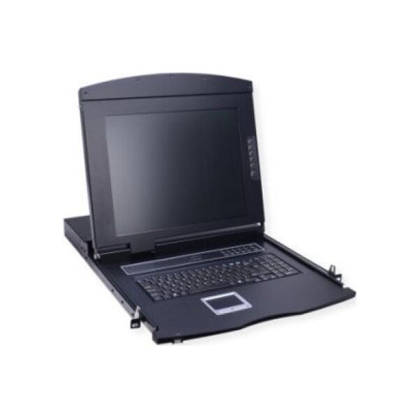 Konsola KVM Value Konsola KVM VALUE 19, 43 cm (17) TFT (16:9), VGA, USB, układ toetsenbord UK
