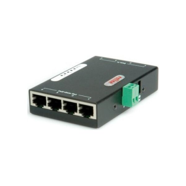 Triton ROLINE Gigabit Ethernet PoE Injector, 4 porty