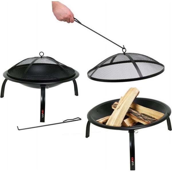 Toya LUND FOLDABLE STEEL FURNACE 56x39cm