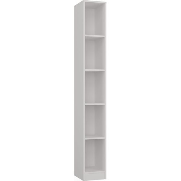 Topeshop REGAŁ R25 NA KSIĄŻKI 25CM BIAŁY