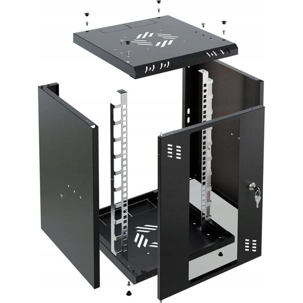 Szafa STALFLEX SZAFA RACK WISZĄCA S-RC10-9U-300GB STALFLEX