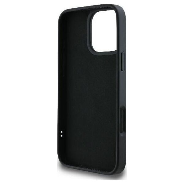Karl Lagerfeld Karl Lagerfeld KLHCP16L3DRKSDLK iPhone 16 Pro 6.3" czarny/black hardcase 3D Rubber Bicolor Signature