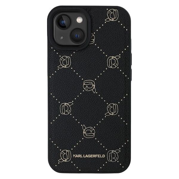 Karl Lagerfeld Karl Lagerfeld KLHMP16SPGKHPHK iPhone 16 6.1" czarny/black Magsafe Karl Head