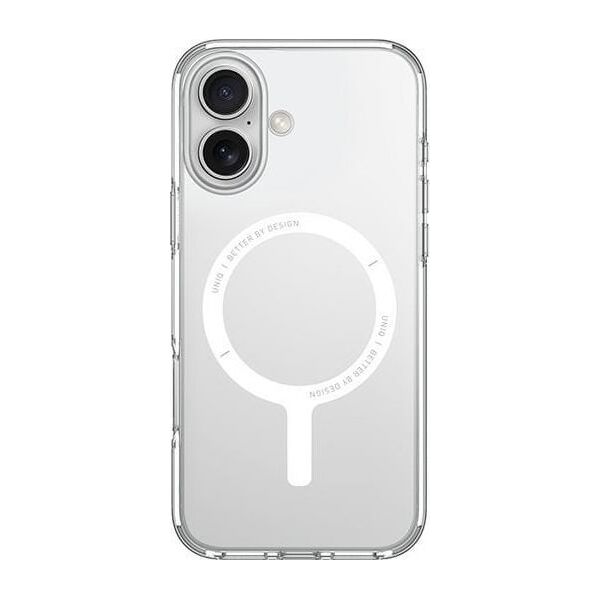 Uniq UNIQ etui Clario iPhone 16 6.1" Magclick Charging przeźroczysty/lucent clear