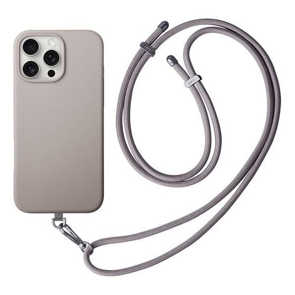 Uniq UNIQ etui Coehl Creme iPhone 16 Pro 6.3" Magnetic Charging szary/taupe grey