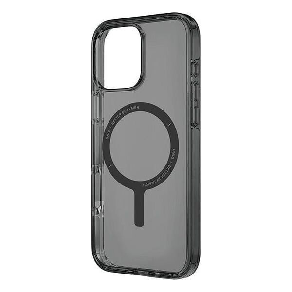 Uniq UNIQ etui Clario iPhone 16 Pro 6.3" Magclick Charging dymny/smoke