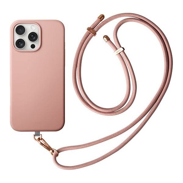 Uniq UNIQ etui Coehl Creme iPhone 16 Pro 6.3" Magnetic Charging różowy/ballet pink