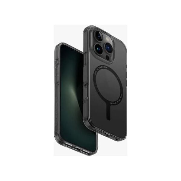 Uniq UNIQ etui Clario iPhone 16 Pro Max 6.9" Magclick Charging dymny/smoke