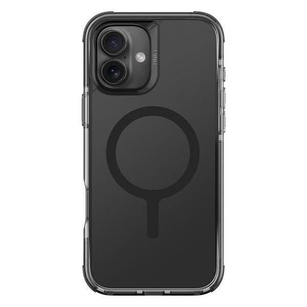 Uniq UNIQ etui Combat iPhone 16 Plus 6.7" Magclick Charging czarny/carbon black