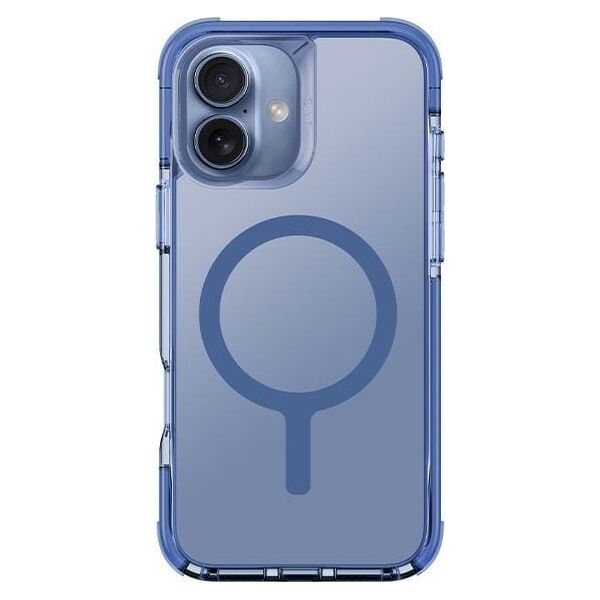 Uniq UNIQ etui Combat iPhone 16 6.1" Magclick Charging niebieski/pearl blue
