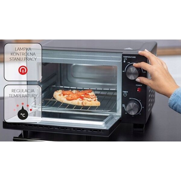 Mini piekarnik MPM MPM MPE-13 Mini orkaitė