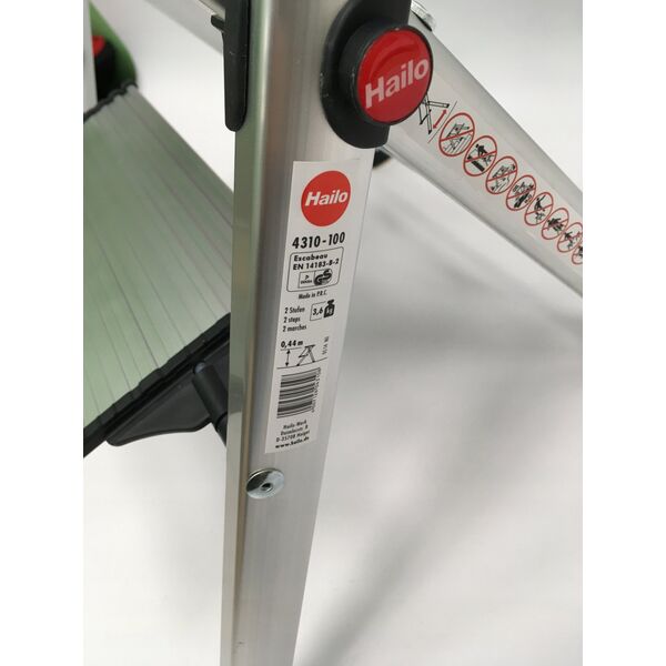 Hailo HAILO Kapnes majsaimniecibas L100 TopLine / aluminija / 5 pakapieni 038050507