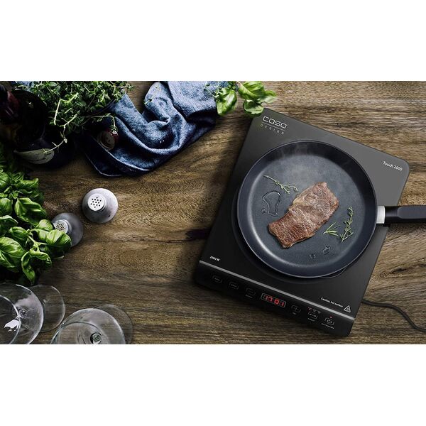 Caso Caso  Touch 2000  Hob  Number of burners/cooking zones 1  Touch  Black  Induction 02008