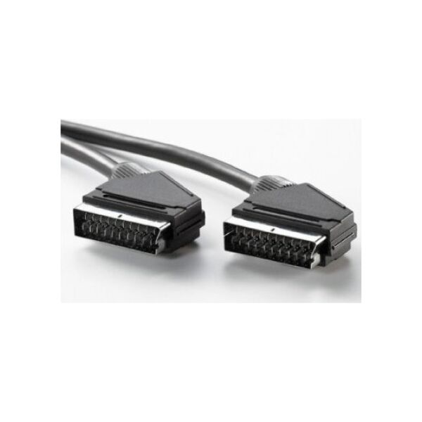 Kabel Triton Kabel wideo Scart M/M, czarny, 2 m