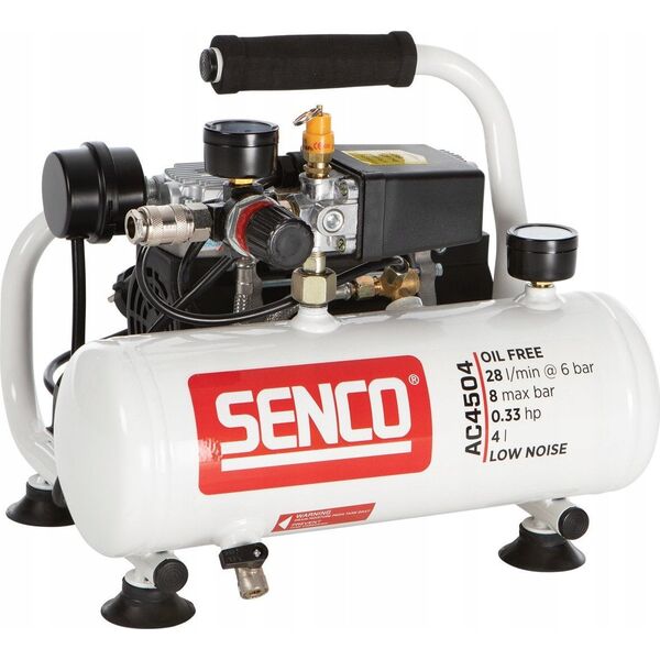 Sprężarka SENCO Silent air compressor 4 l, AC4504, SENCO