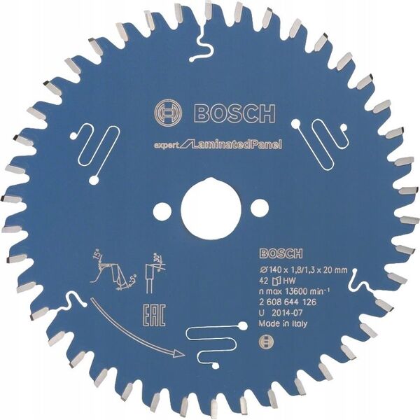 Bosch BOSCH PIŁA EXP.LAMINAT.PANEL 140x20x42z