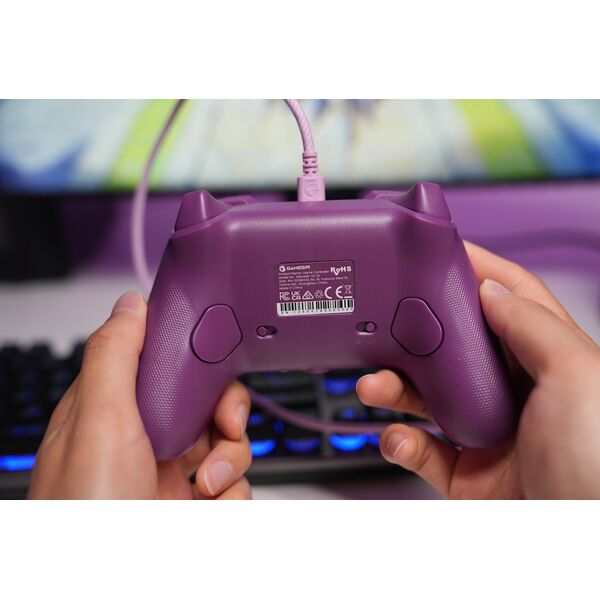 Pad GameSir Kontroler przewodowy GameSir G7 SE (fioletowy)