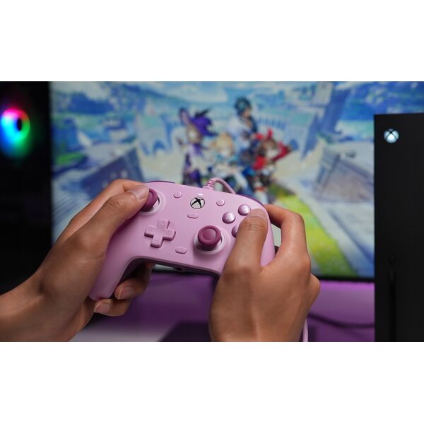 Pad GameSir Kontroler przewodowy GameSir G7 SE (fioletowy)