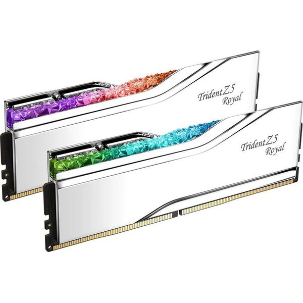 Pamięć G.Skill Trident Z5 Royal, DDR5, 48 GB, 8000MHz, CL40 (F5-8000J4048F24GX2-TR5S)