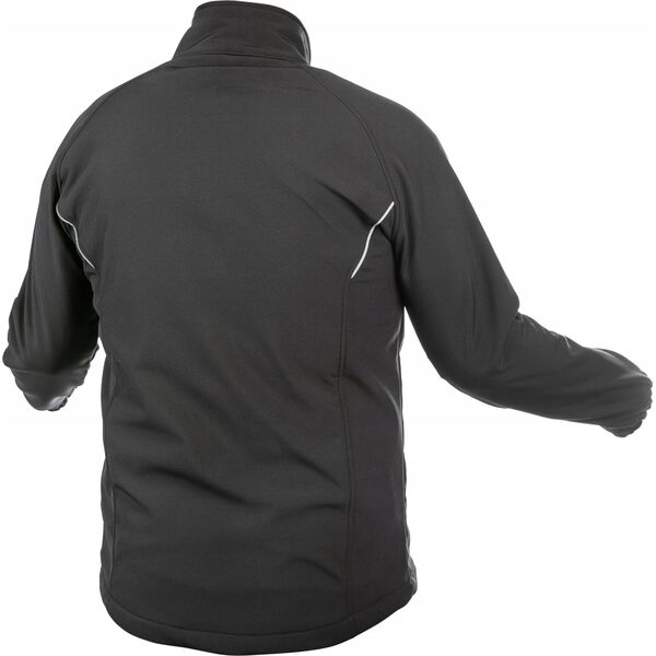 Kurtka męska Sourcing HOGERT SOFTSHELL JACKET BIESE BLACK SIZE. S