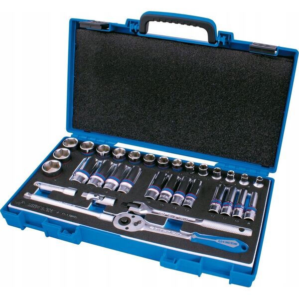 Sourcing KT TOOL SET 3/8" SOCKETS 6-point 7-24 mm 33 pcs.