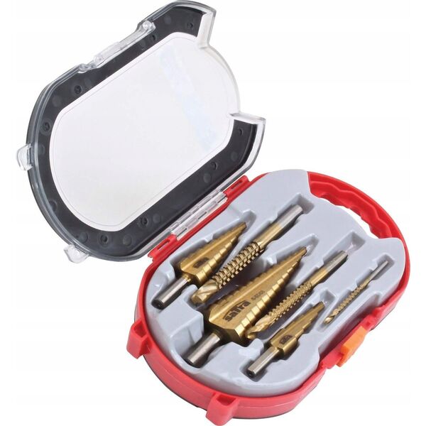 Sourcing SATRA STEP DRILLS + CUTTERS 6 pcs.