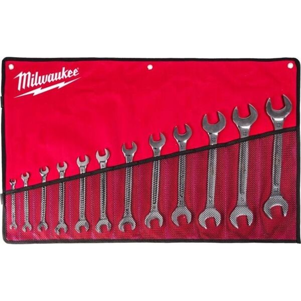 Sourcing MILWAUKEE DOUBLE-SIDED FLAT WRENCH SET 12 pcs.