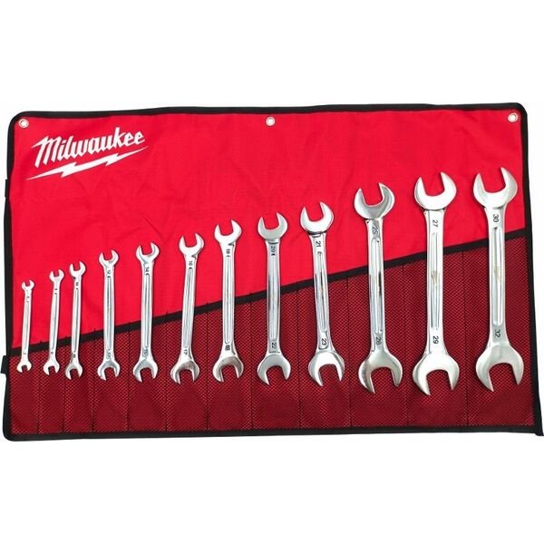Sourcing MILWAUKEE DOUBLE-SIDED FLAT WRENCH SET 12 pcs.