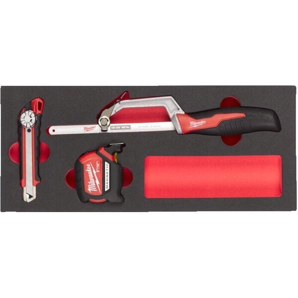Sourcing MILWAUKEE FOAM INSERT WITH CUTTING AND MEASURING TOOLS - FOR TOOL CARTS