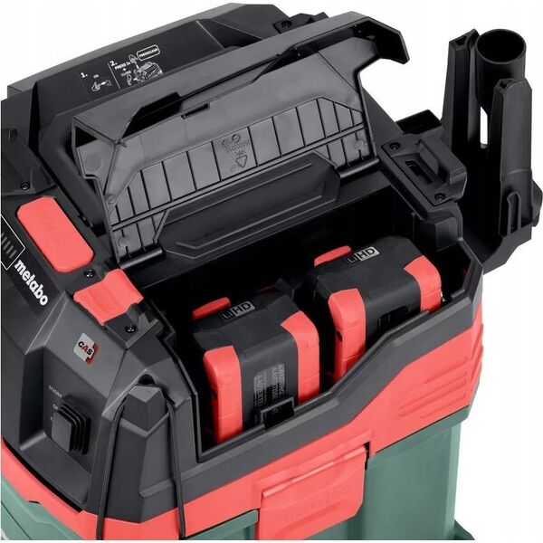Odkurzacz przemysłowy Sourcing METABO.VACUUM CLEANER AS 36-18 L 30 PC-CC CARCASS 2x18V WITH MANUAL FILTER CLEANING