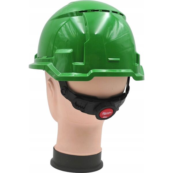 Sourcing MILWAUKEE BOLT 100 HELMET GREEN VENTILATED