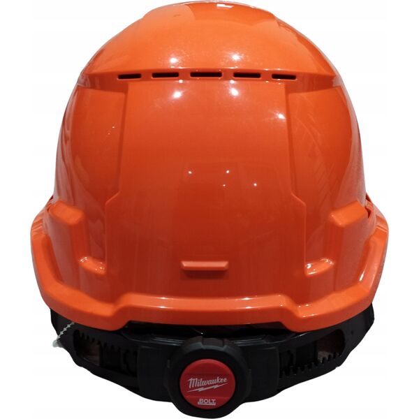 Sourcing MILWAUKEE BOLT 100 HELMET ORANGE VENTILATED