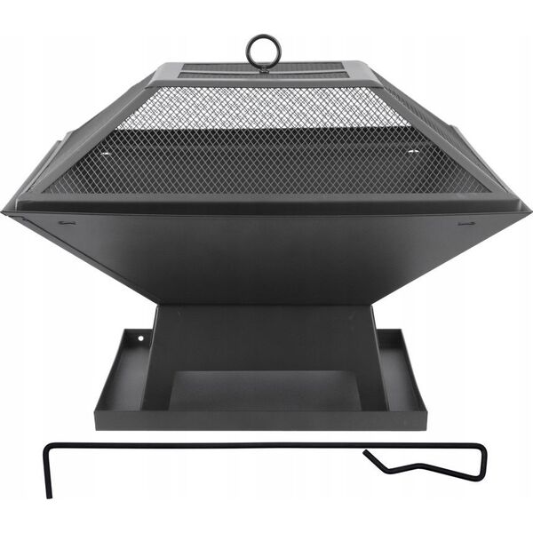 Sourcing LUND STEEL FURNACE WITH COVER 45 x 45cm