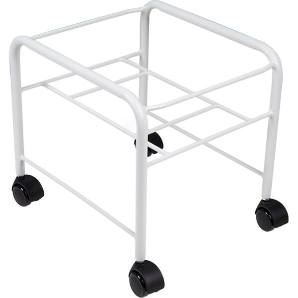 Activeshop Brodzik do pedicure prosty z kółkami biały
